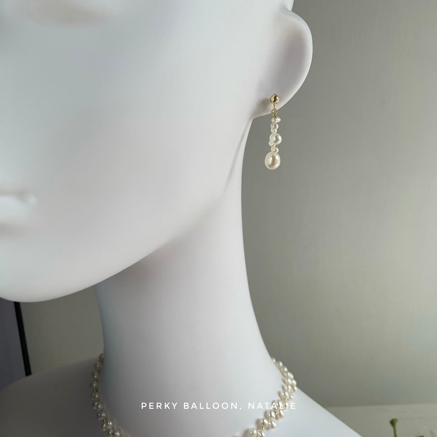 Stewie Natalie necklace earrings