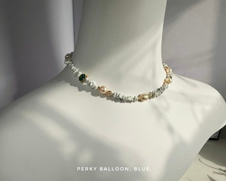 Blue necklace