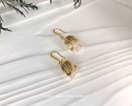Indigo earrings