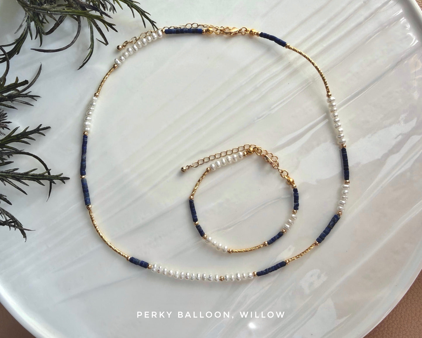 Willow necklace bracelet