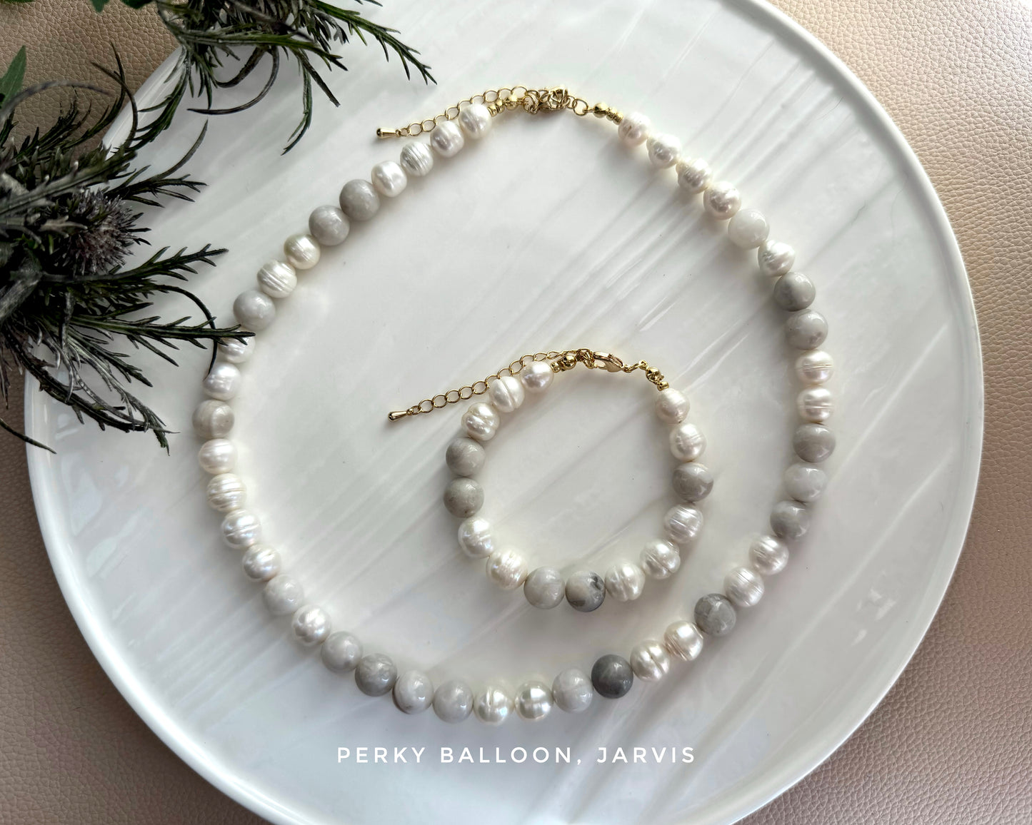 Jarvis necklace bracelet