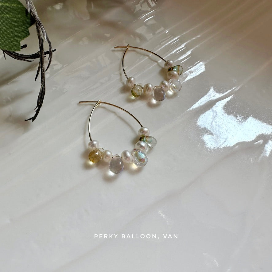 Van earrings