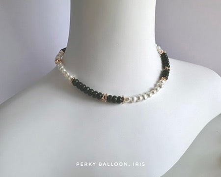 Iris necklace