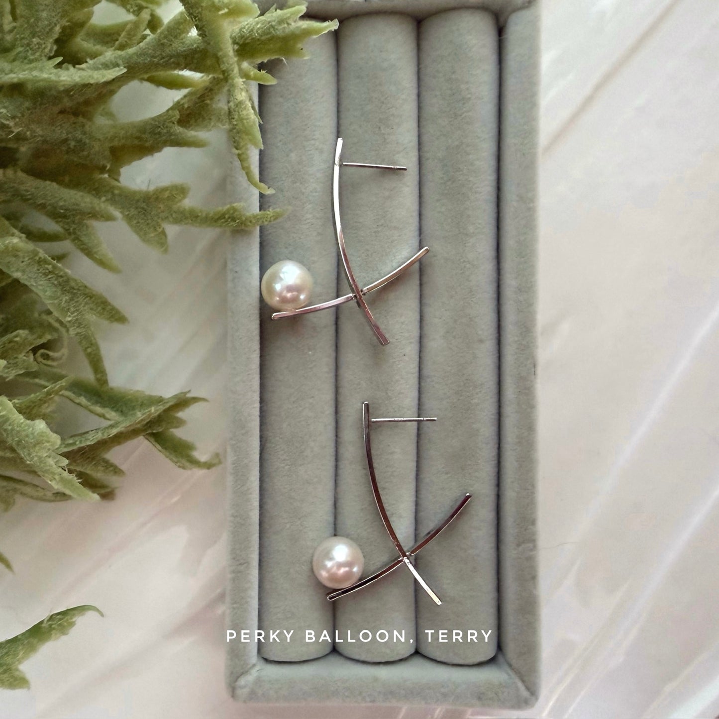 Terry earrings