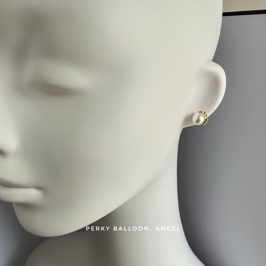Angel earrings