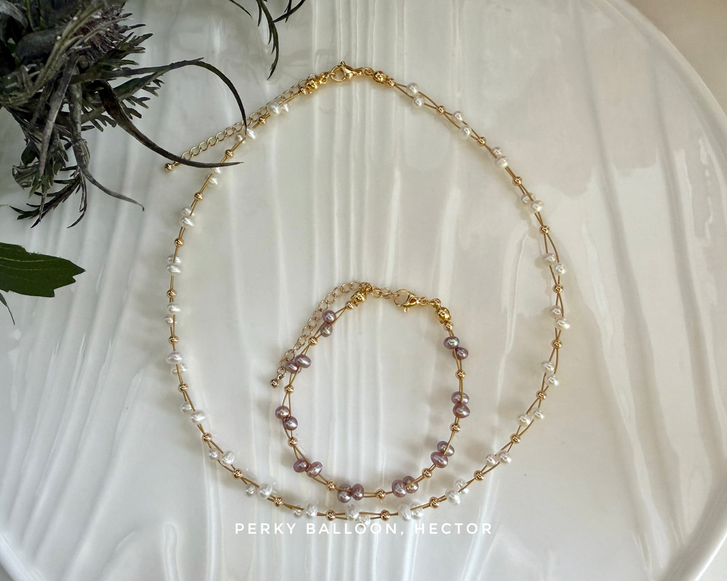 Hector necklace bracelet