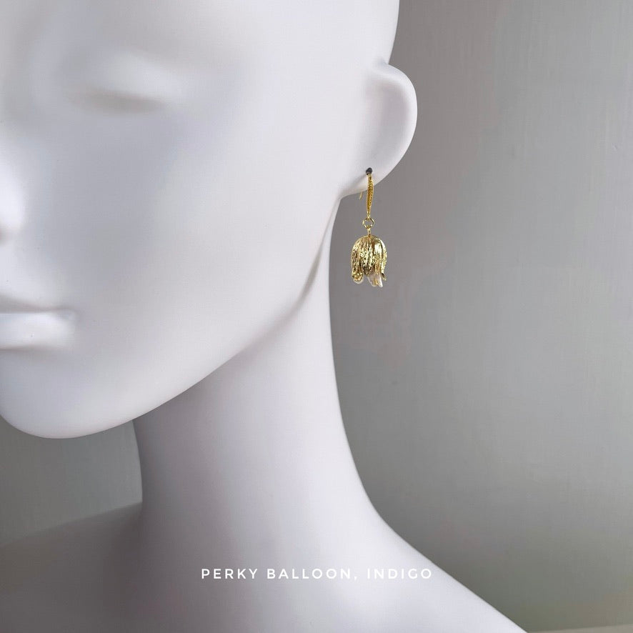 Indigo earrings