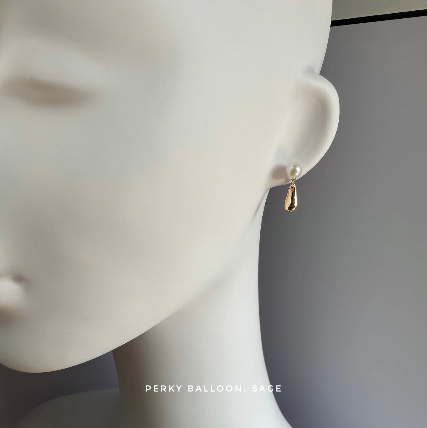 Sage earrings
