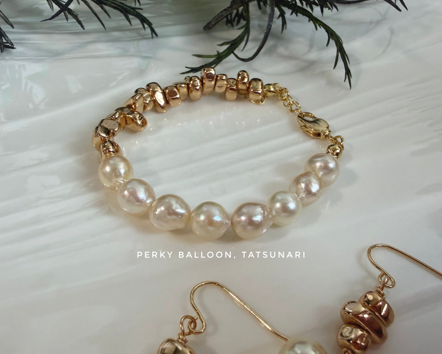 Tatsunari Hayashi bracelet earrings