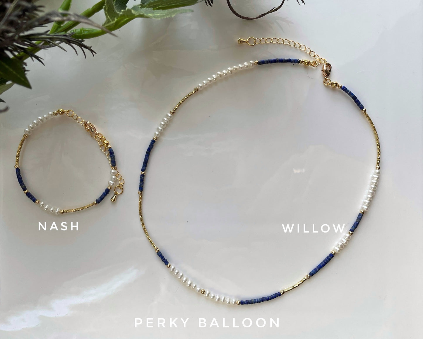 Willow Nash necklace bracelet