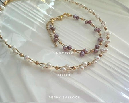 Loyce Hector necklace bracelet