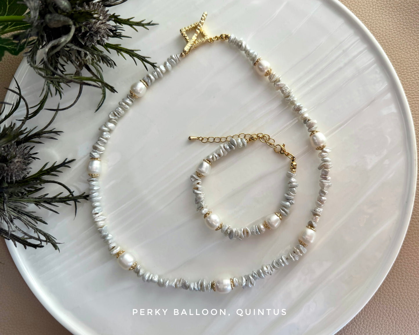 Quintus necklace bracelet