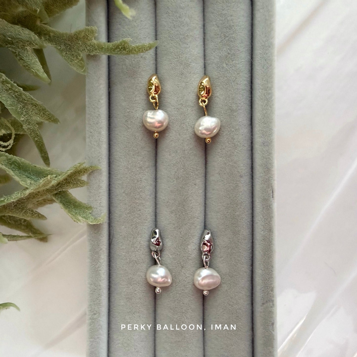 Iman earrings