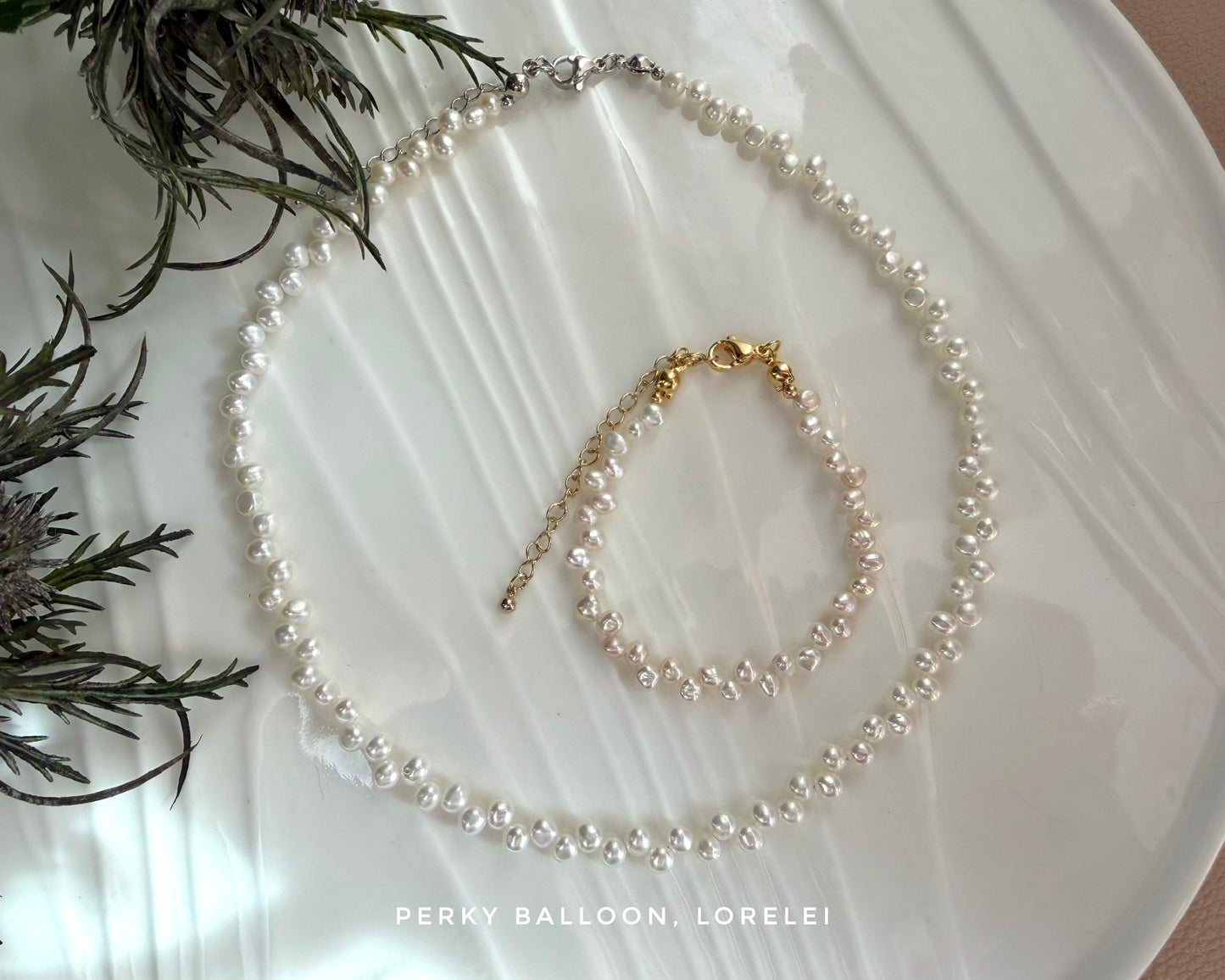 Lorelei necklace bracelet