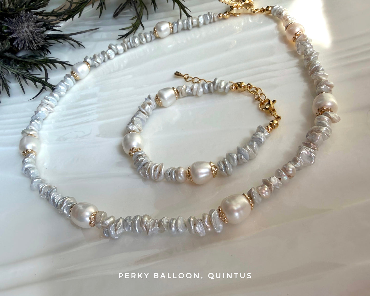 Quintus necklace bracelet