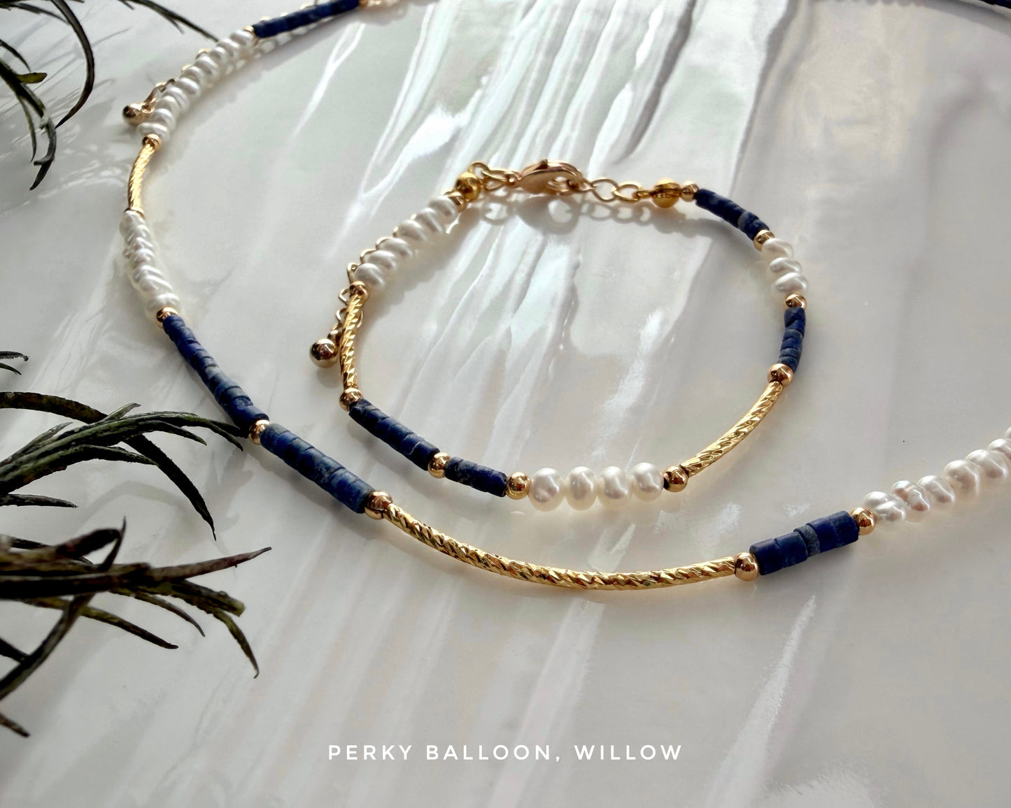 Willow necklace bracelet