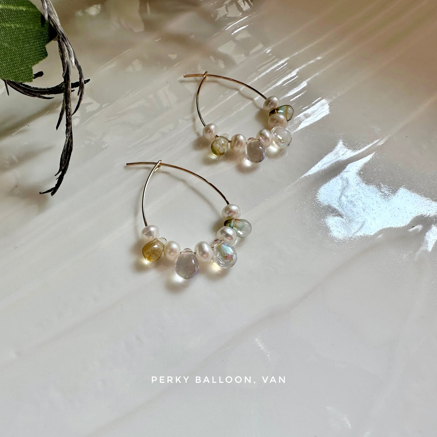 Van earrings