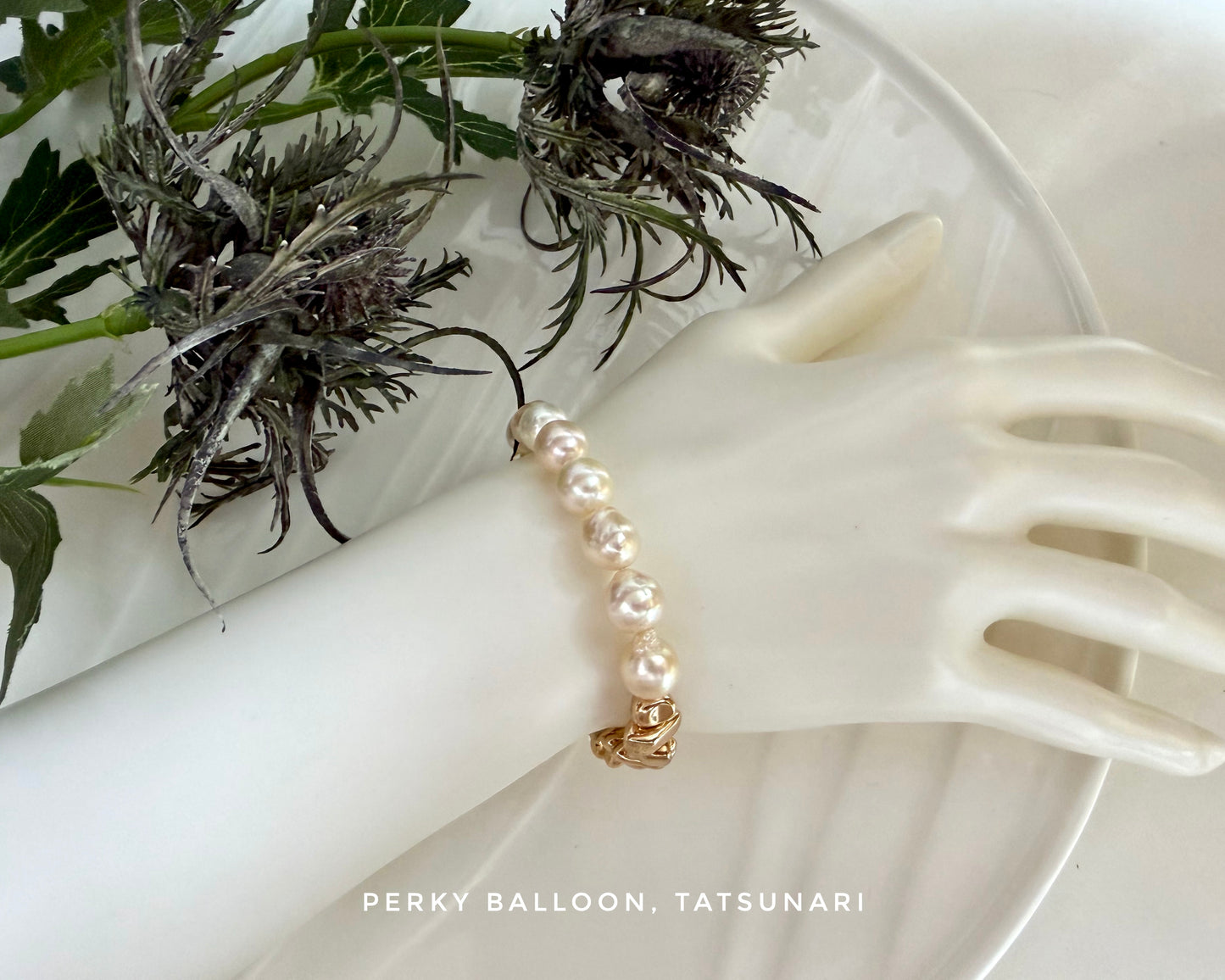 Tatsunari Hayashi bracelet earrings