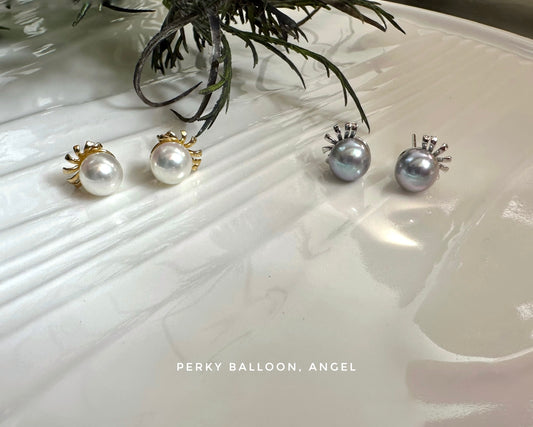 Angel earrings