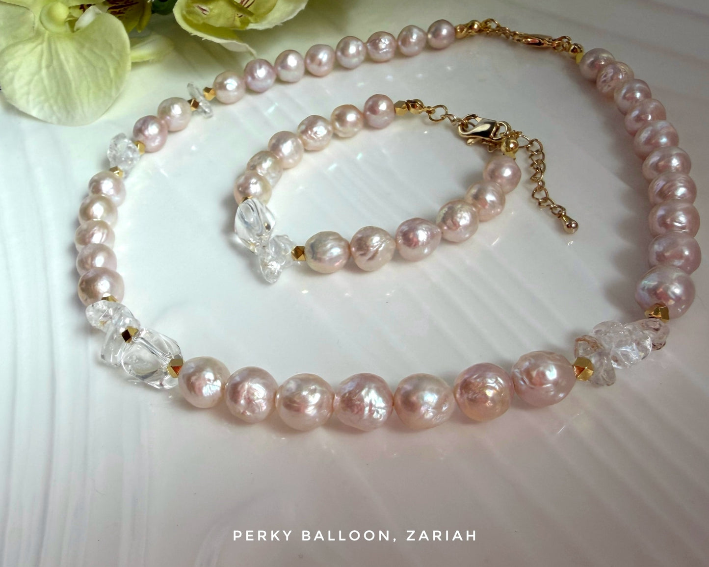 Zariah necklace bracelet