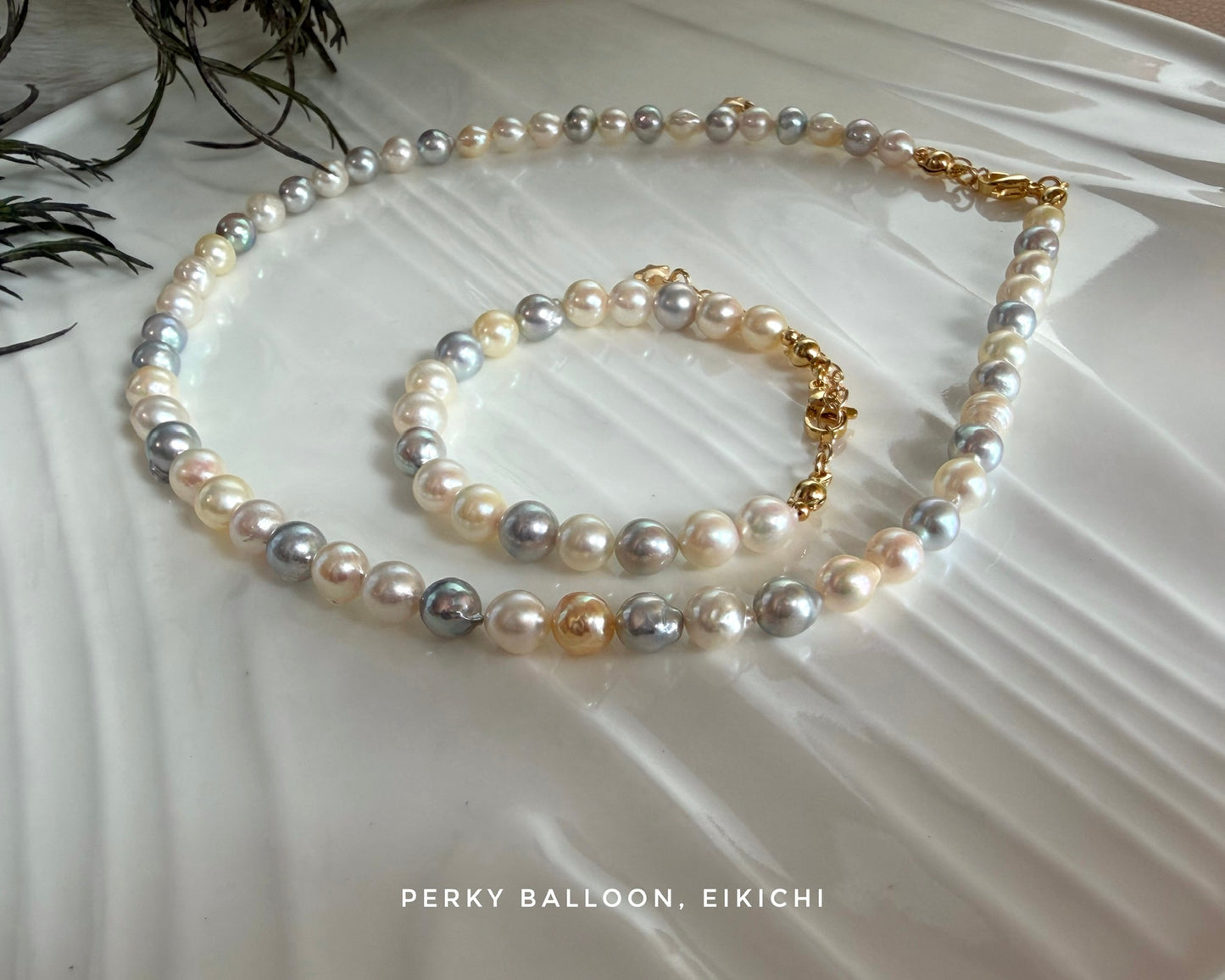 Eikichi necklace bracelet