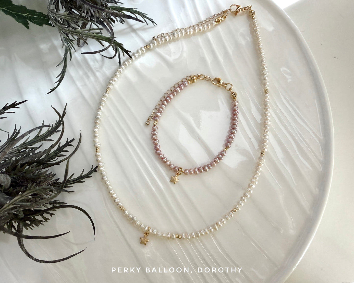 Dorothy necklace bracelet