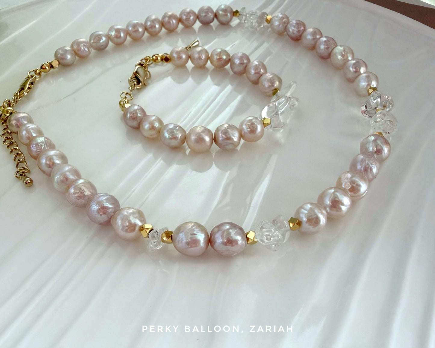 Zariah necklace bracelet