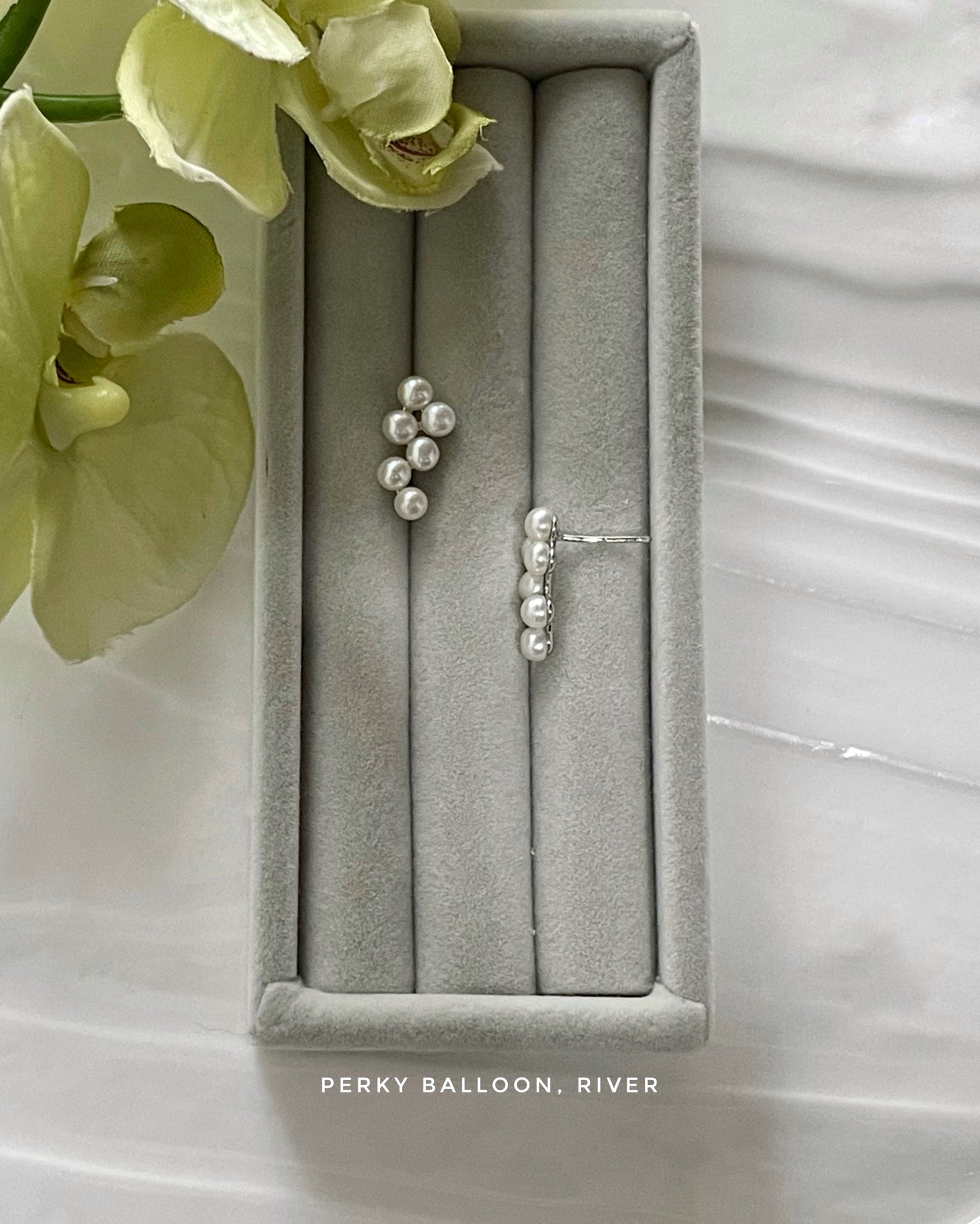 River earrings