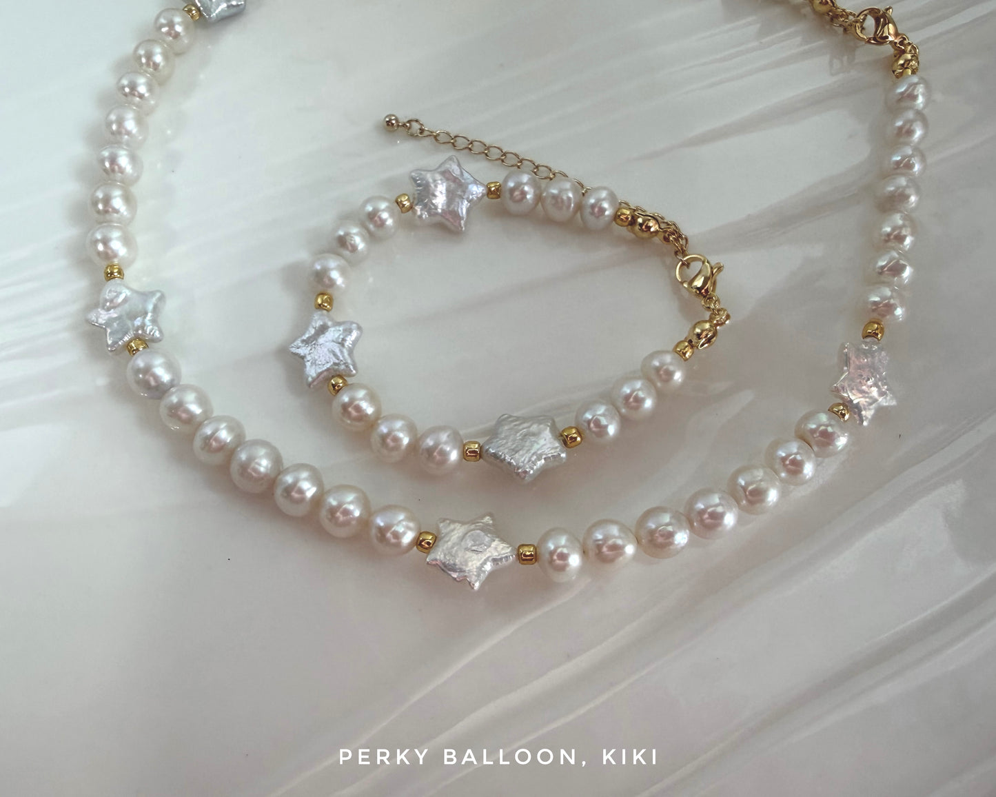 Kiki necklace bracelet