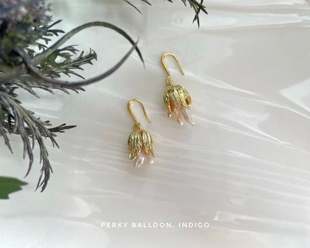 Indigo earrings