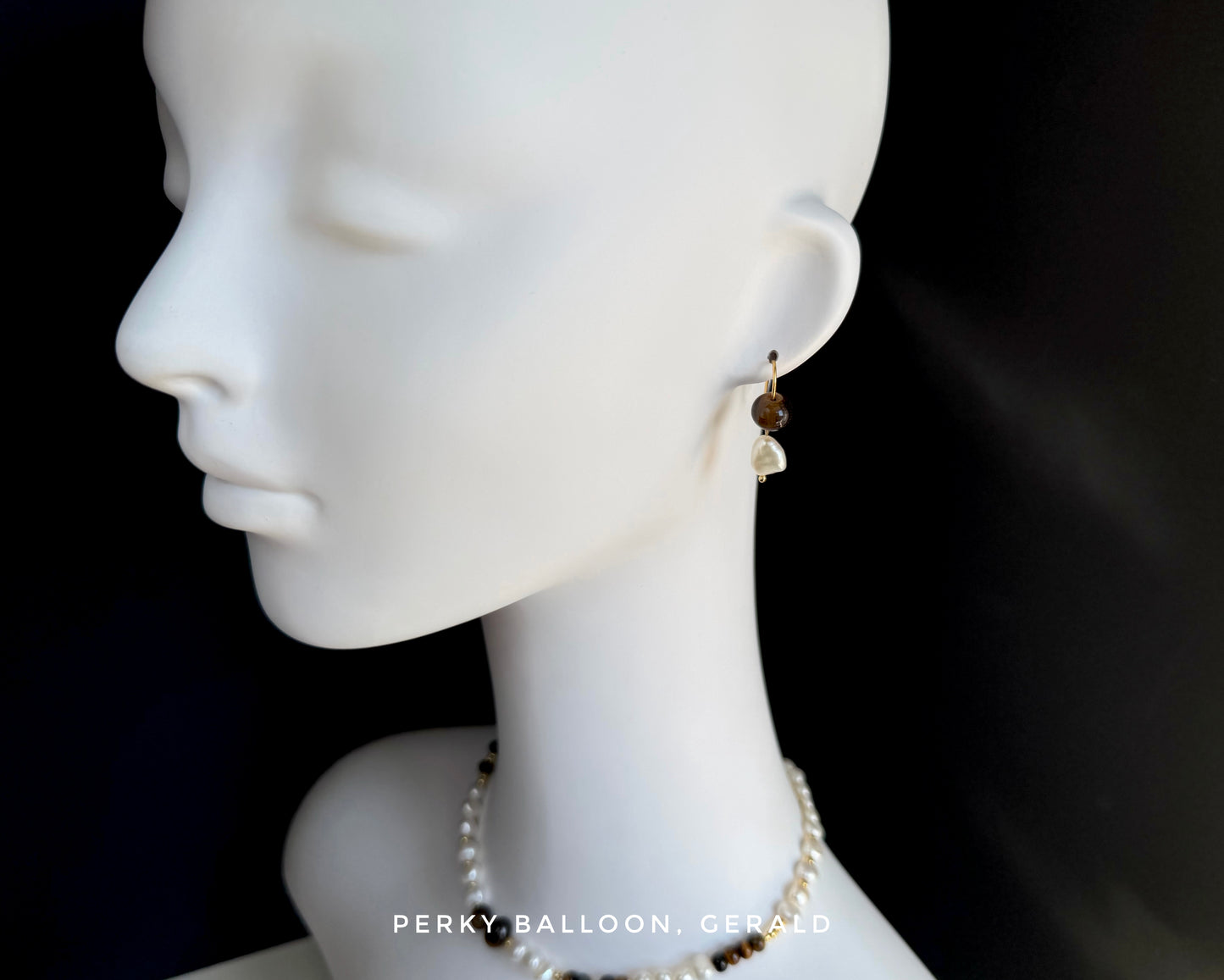 Gerald necklace earrings