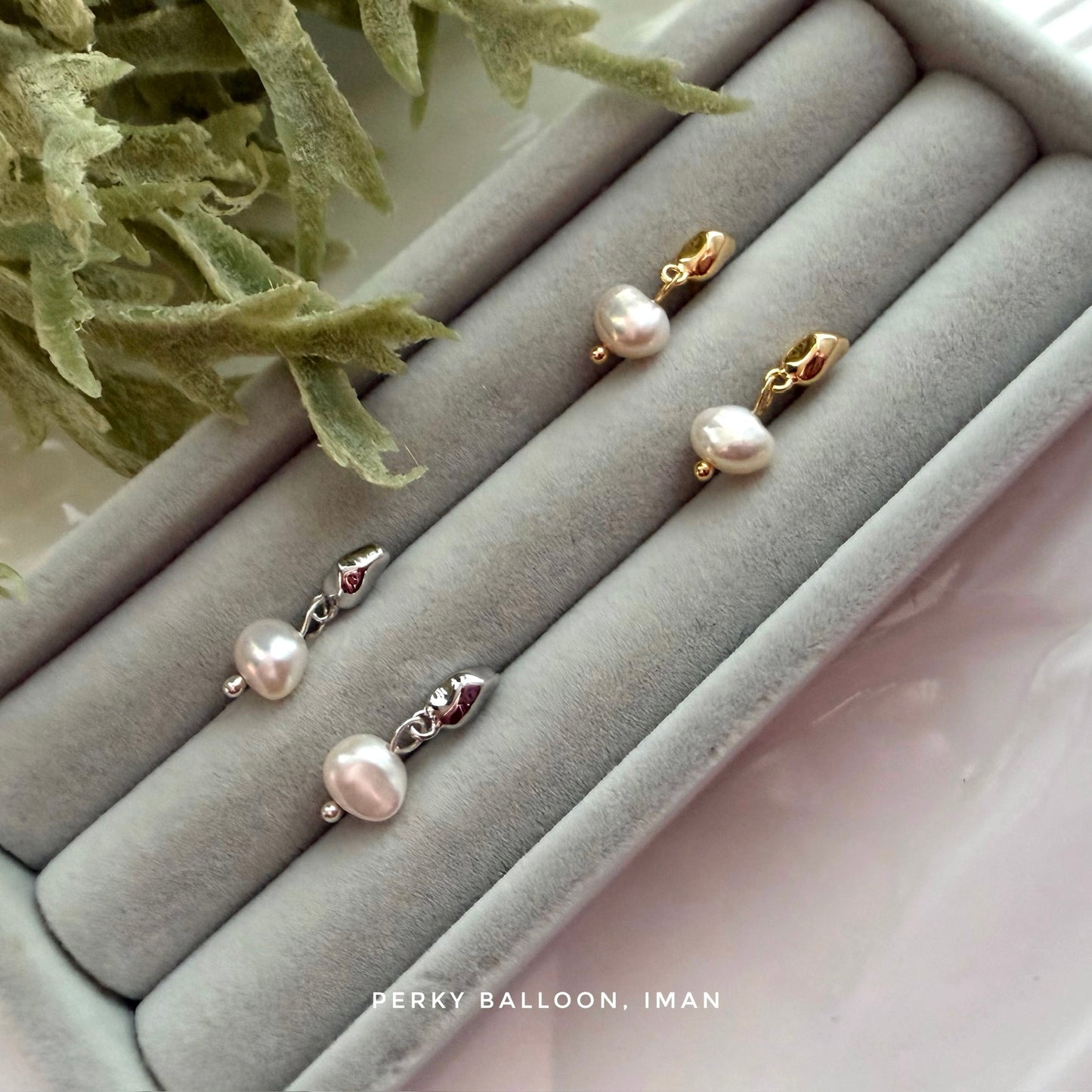 Iman earrings