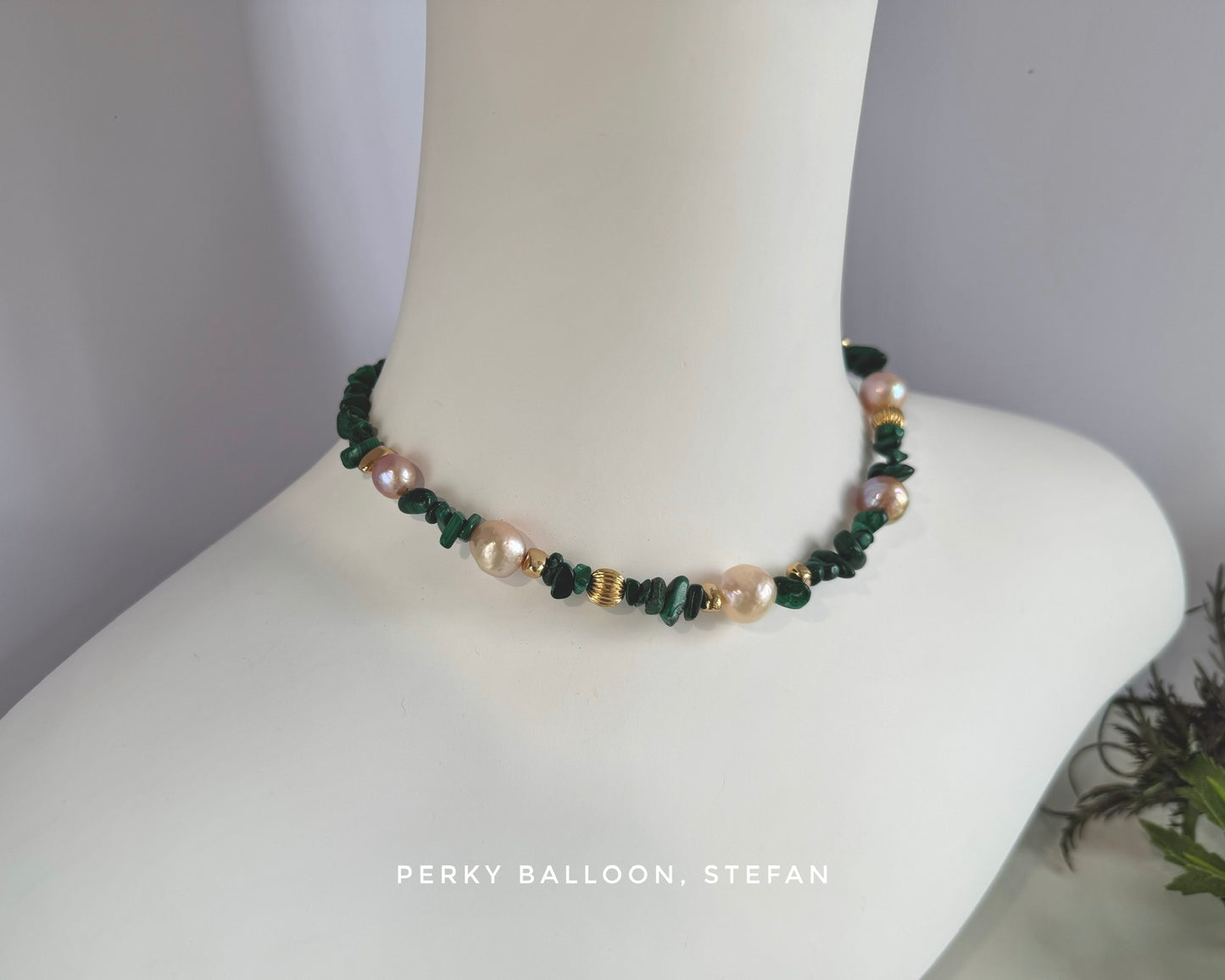 Stefan necklace bracelet