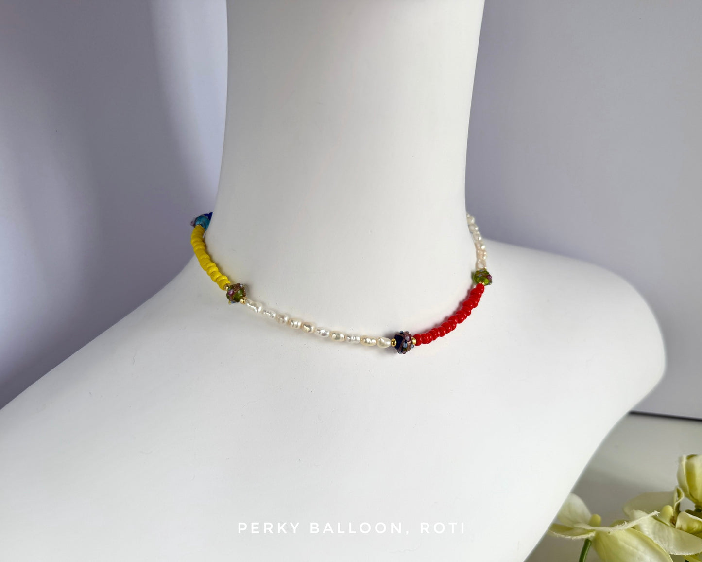 Roti necklace