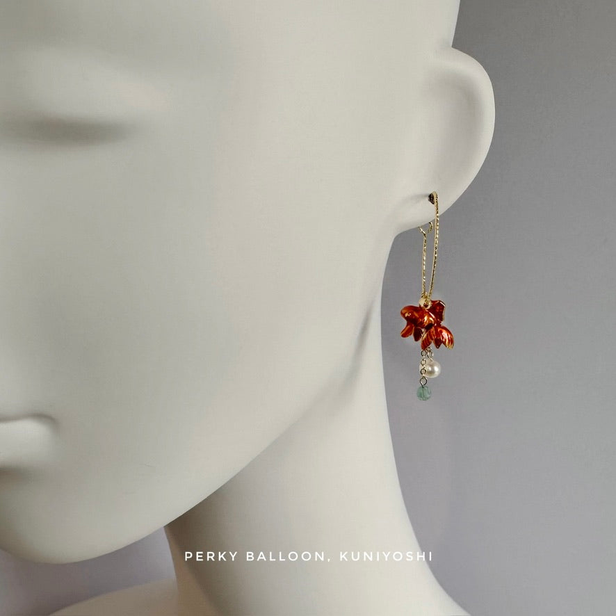 Kuniyoshi earrings