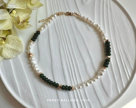 Iris necklace