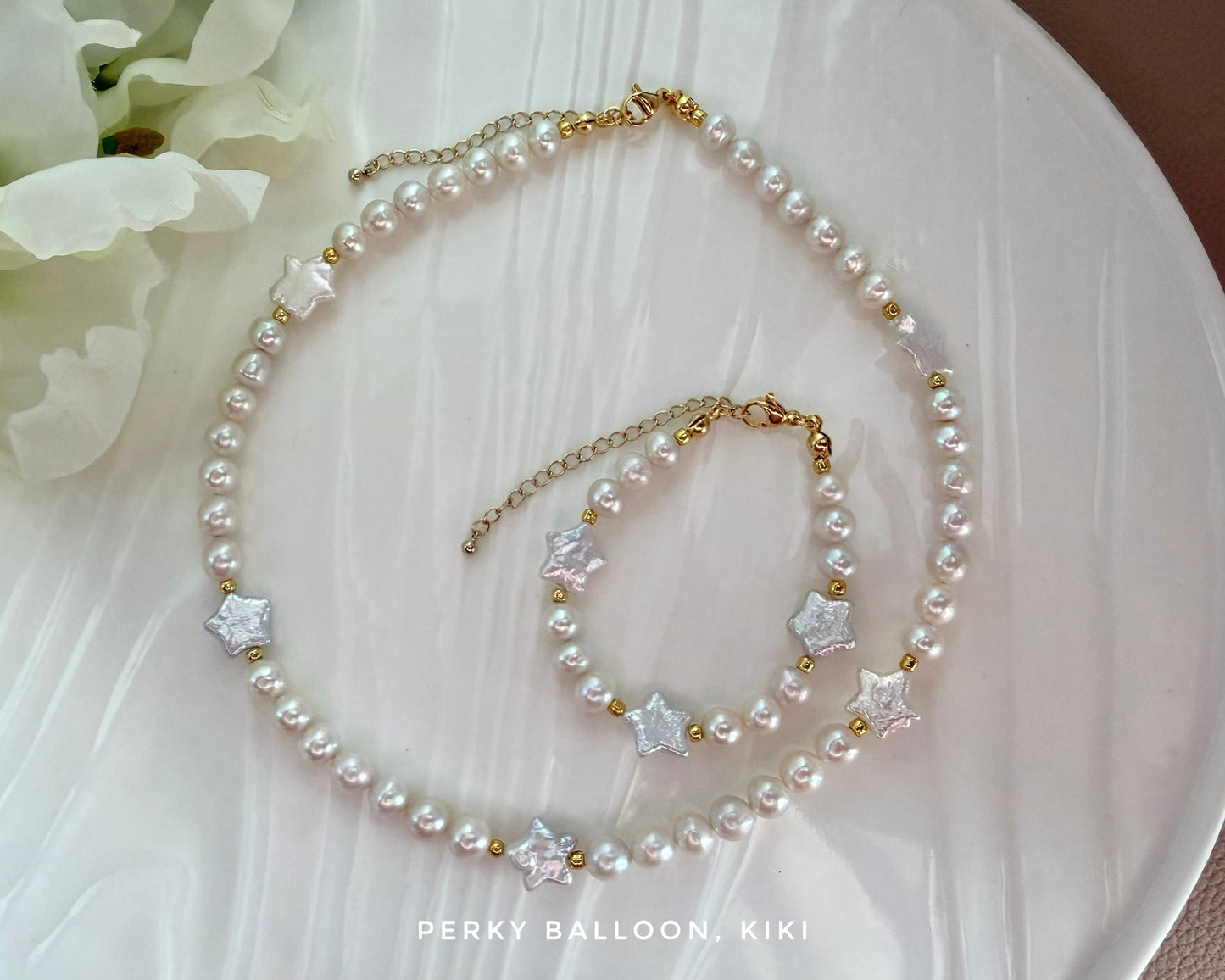 Kiki necklace bracelet