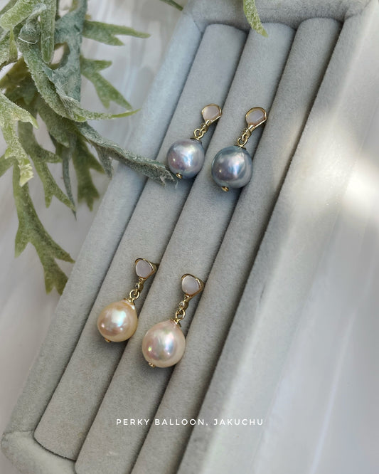 Jakuchu earrings