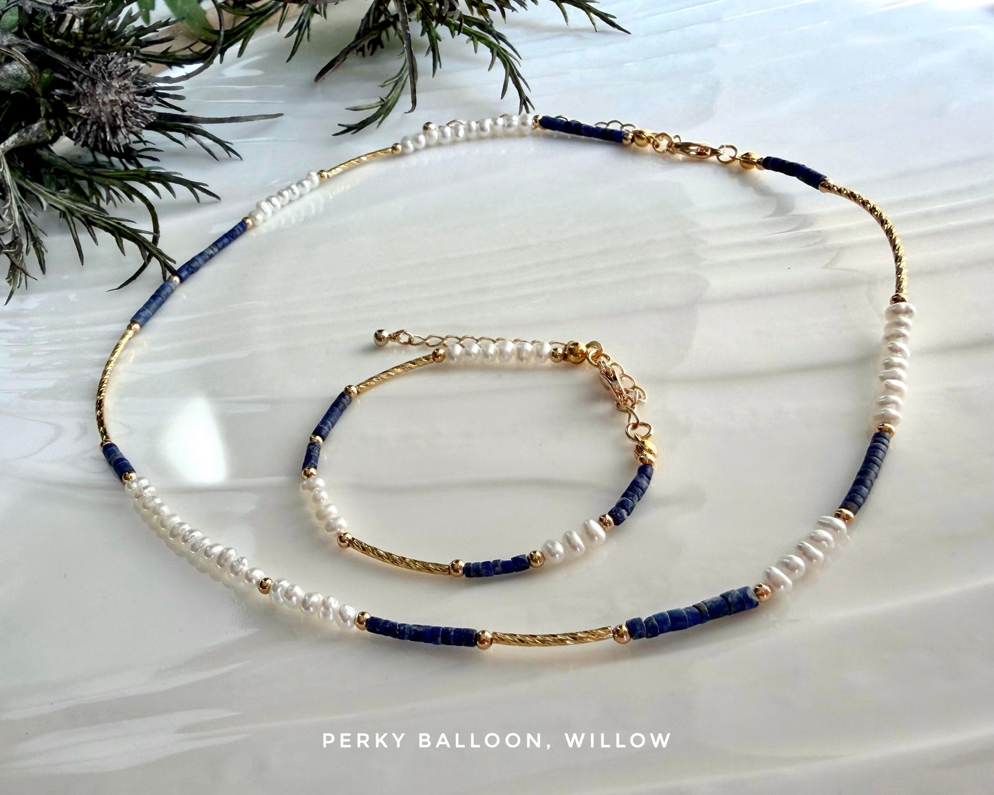 Willow necklace bracelet