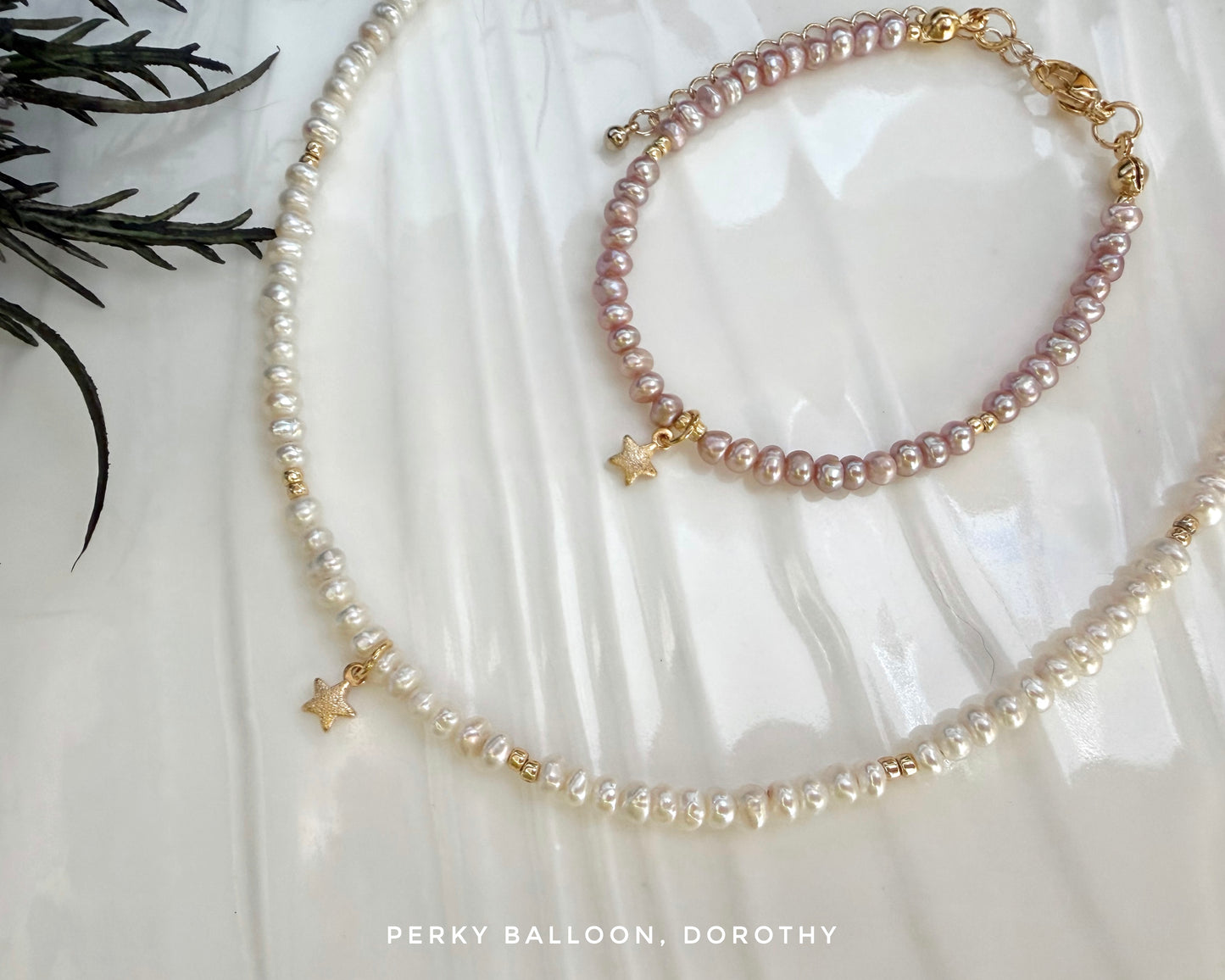 Dorothy necklace bracelet