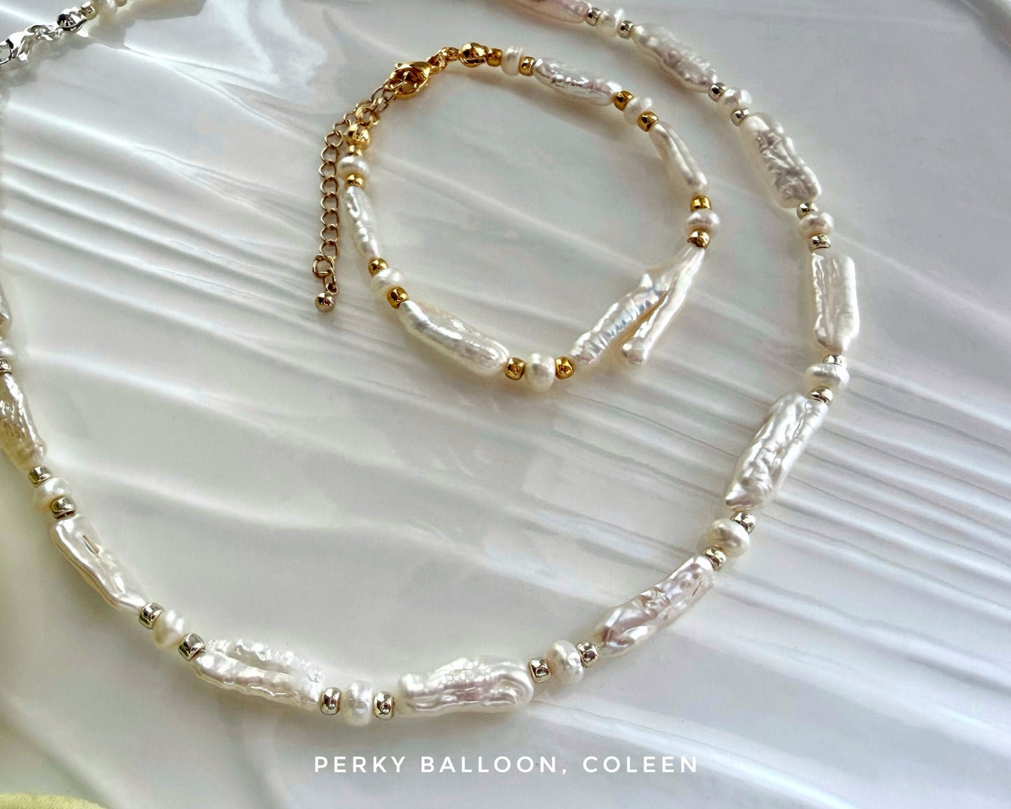 Coleen necklace bracelet
