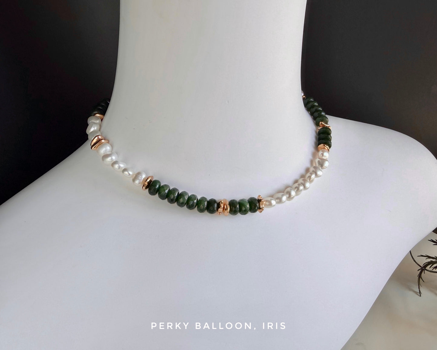 Iris necklace bracelet