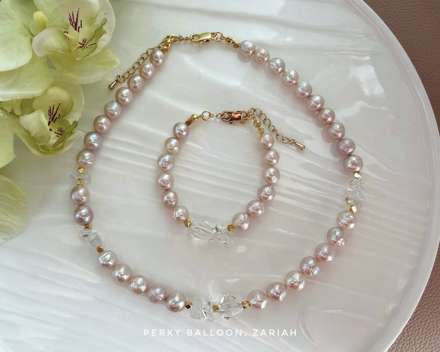 Zariah necklace bracelet