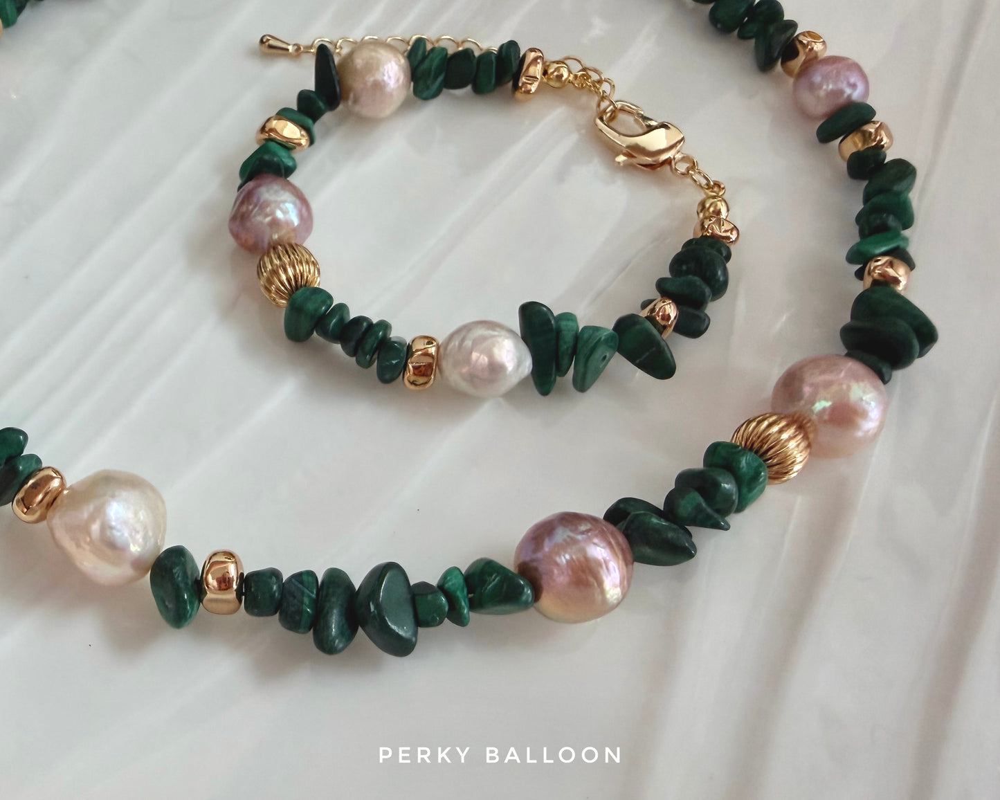 Stefan Marley necklace bracelet