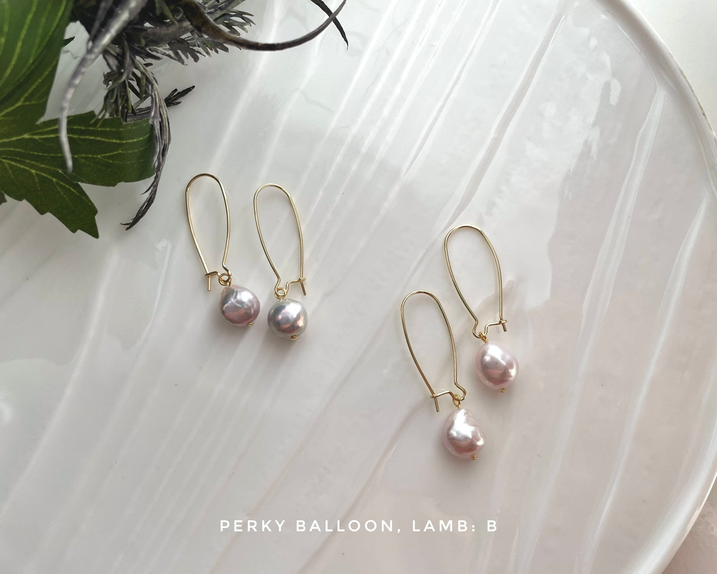 Lamb earrings