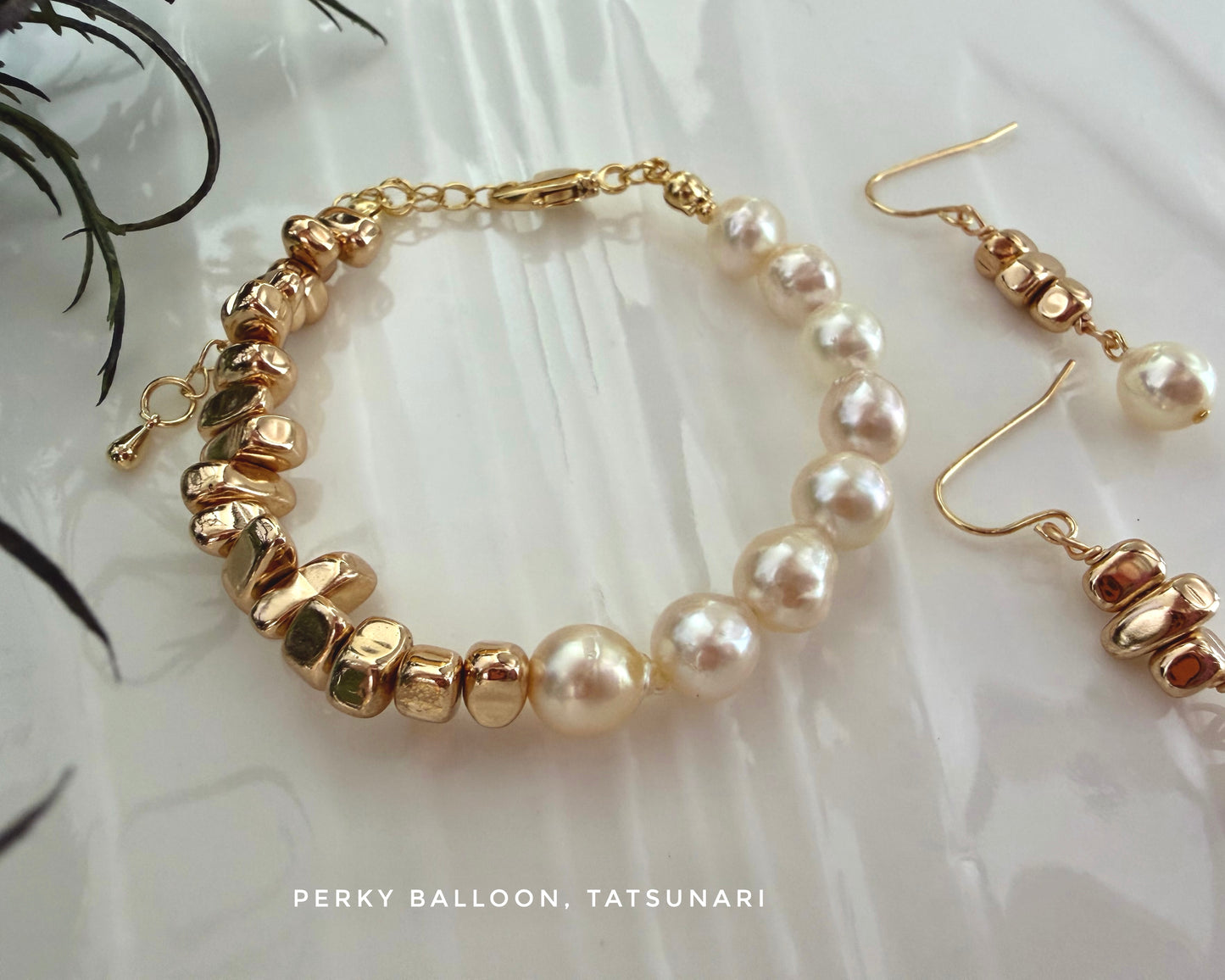 Tatsunari Hayashi bracelet earrings