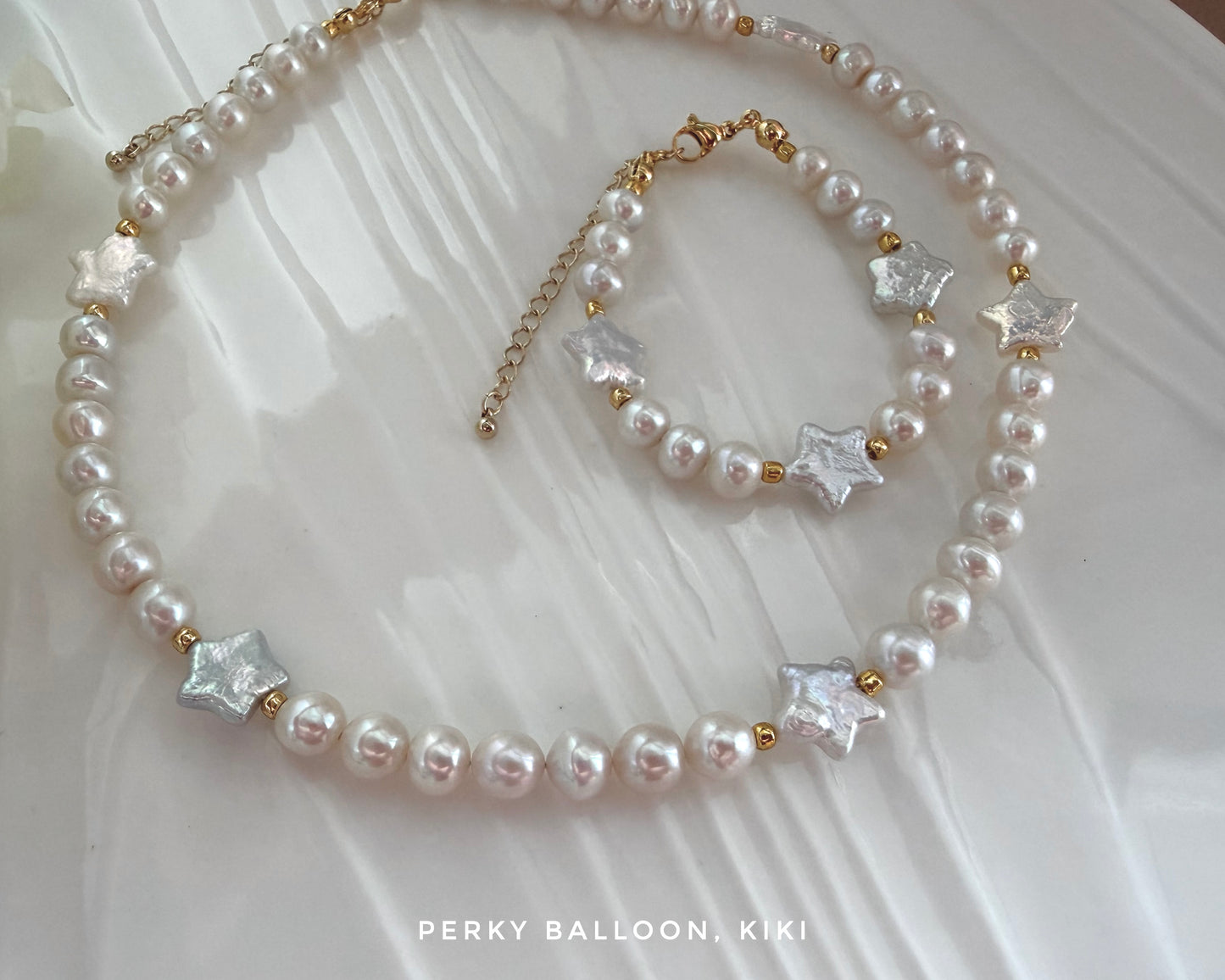 Kiki necklace bracelet