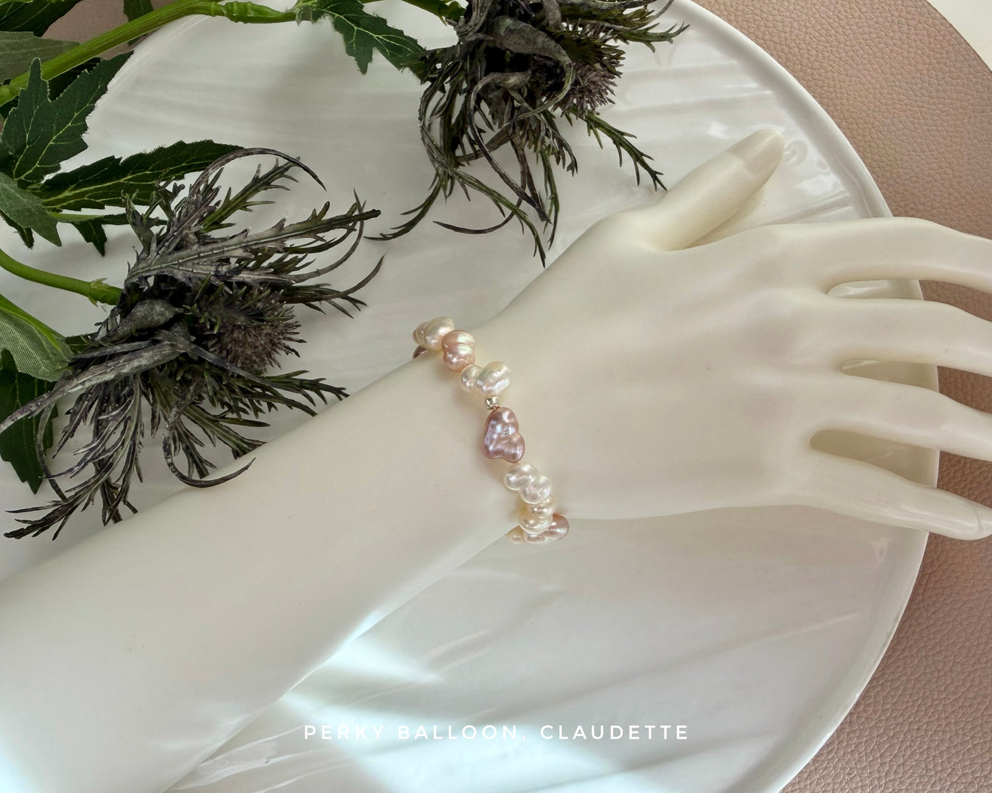 Claudette necklace bracelet