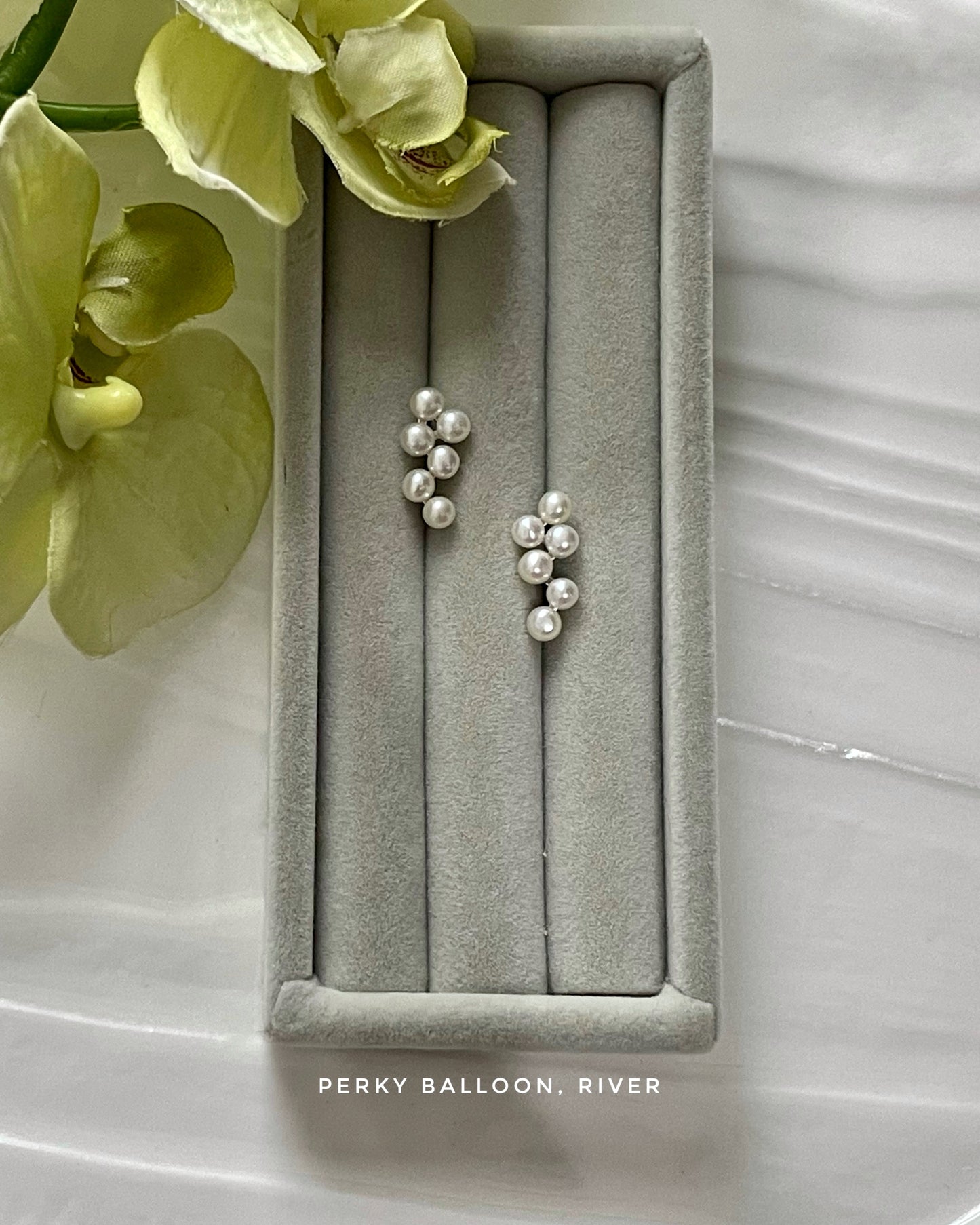 River earrings