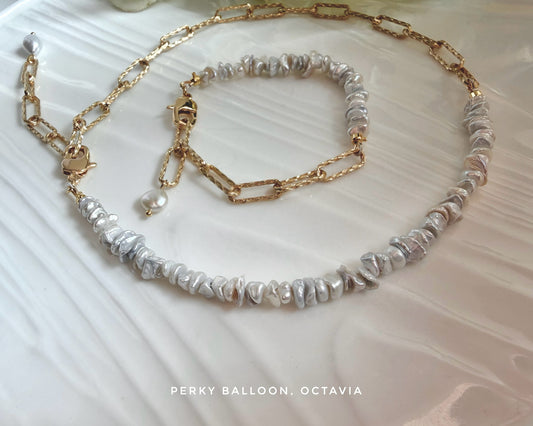 Octavia necklace bracelet